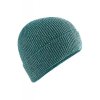 Městská čepice beanie s reflexní přízí (Barva béžová mokka)