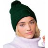 Unisex beanie čepice s klubovou nášivkou pro potisk (Barva černá)