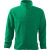 Pánská fleecová bunda s úpravou proti žmolkování (Velikost S, Barva zelená lahvová)