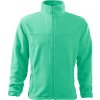 Pánská fleecová bunda s úpravou proti žmolkování (Velikost S, Barva zelená lahvová)