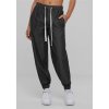 Lehké unisex denim jogger kalhoty Urban Classics černá