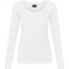 Dámské tričko s dlouhým rukávem odolné proti žmolkování (Velikost S, Barva bílá)