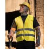 Výstražná reflexní vesta Cologne s předním zipem Korntex