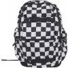 Kostkovaný černobílý městský batoh Urban Classics Urban Classics