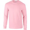 Teplé triko s dlouhými rukávy Gildan Ultra Coton 200 g/m (Barva šedá světlá, Velikost 3XL)