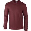 Teplé triko s dlouhými rukávy Gildan Ultra Coton 200 g/m (Barva šedá světlá, Velikost 3XL)