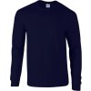 Teplé triko s dlouhými rukávy Gildan Ultra Coton 200 g/m (Barva šedá světlá, Velikost 3XL)