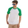 Pánské tričko Baseball s krátkým rukávem, 165 g/m