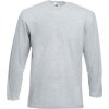 Pánské tričko Valueweight dlouhý rukáv, 165 g/m (Barva černá, Velikost 3XL)
