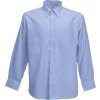 Pánská košile Oxford dlouhý rukáv, 70% bavlna 30% polyester