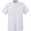 Pánská polokošile Premium 100%, bavlna 180g/m (Barva šedá melírová, Velikost 3XL)