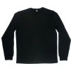 Módní pánské tričko s dlouhým rukávem Mantis 150 g/m Mantis černá