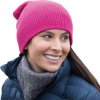 Měkká pletená unisex čepice Core Softex (Barva modrá azurová)