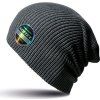 Měkká pletená unisex čepice Core Softex Result Winter Essentials šedá uhlová