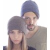 Teplý kulich Dolomiti beanie s manžetou (Barva Avio)