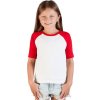 Dětské tričko s barevnými raglanovými rukávy Promodoro
