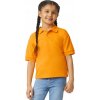 Dětské Jersey polo tričko Gildan (Barva černá, Velikost 116/128)
