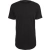 Extra dlouhé pánské bavlněné triko Build Your Brand (Barva černá, Velikost 3XL)