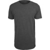 Extra dlouhé pánské bavlněné triko Build Your Brand (Barva černá, Velikost 3XL)