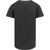 Extra dlouhé pánské bavlněné triko Build Your Brand (Barva černá, Velikost 3XL)