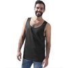 Pánský jednobarevný nátělník Build Your Brand (Barva černá, Velikost 3XL)