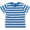 Dětské pruhované tričko Mantis Mini 100% bavlna Mantis Mini modrá - bílá