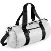 Sportovní taška s černými popruhy BagBase 28 l (Velikost 50 x 24 x 24 cm, Barva růžová electric)