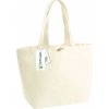 Taška z organické bavlny EarthAware™ Marina Tote 20 l (Velikost 34 x 34 x 17 cm, Barva černá)