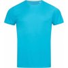 Funkční pánské sportovní tričko Stedman 100% polyester (Barva černá, Velikost 3XL)
