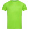 Funkční pánské sportovní tričko Stedman 100% polyester (Barva černá, Velikost 3XL)