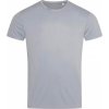 Funkční pánské sportovní tričko Stedman 100% polyester (Barva černá, Velikost 3XL)