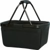 Nákupní košík s kapsou Halfar Blackbasket 28 l (Barva béžová, Velikost 45 x 25 x 25 cm)