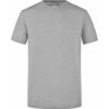 Kvalitně zpracované slim-fit tričko James and Nicholson (Barva černá, Velikost L)
