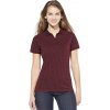 Dámské regular fit polo tričko Brandy Fair Wear (Velikost XS, Barva šedá tmavá - bílá)