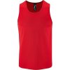 Pánské sportovní tílko Sol's 100% polyester Sol's červená