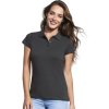 Dámské bavlněné polo tričko Prescott Fair Wear (Velikost S, Barva šedá tmavá)