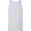 Volné lehké unisex tílko Jersey Canvas 145 g/m Bella+Canvas bílá