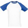 Pánské tričko Raglan Funky s kontrastními rukávy Sol's