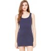 Dámské přiléhavé tílko-šaty na široká ramínka Bella+Canvas