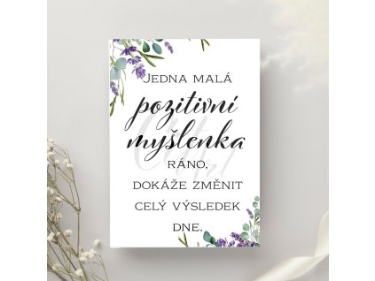 Jedna malá pozitivní myšlenka ráno, dokáže změnit celý výsledek dne5