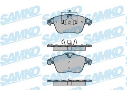 27807 predni brzdove desticky samko 5sp1480 pro c4 c4 picasso ds4 a ds5 05p1480 425397 425477