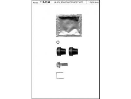 28830 sada ulozeni brzdoveho trmenu qb1354 pro citroen xsara a xsara picasso