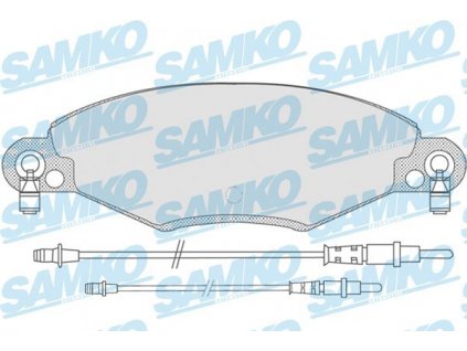 29466 sada prednich brzdovych desticek samko 5sp799 pro citroen c5 3 0 v6 2 2 hdi 2 0 hdi 425216 425249 425289 lpr 05p799