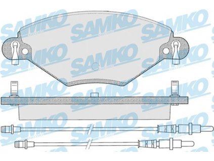 29475 brzdove desticky predni samko 5sp793 pro citroen c5 2 0 16v 2 0 hdi 1 6hdi 1 8 16v 425215 425248 425288 425346