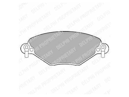 lp1654 predni brzdove desticky citroen c5 citroeny