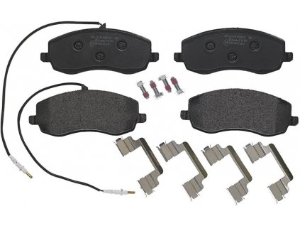 Brzdové destičky přední Brembo P61104 pro Citroen C8 (425394, 425395, 425495)