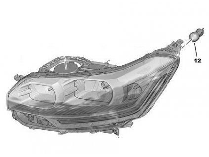 31842 zarovka hp19w original citroen c5 6216f7
