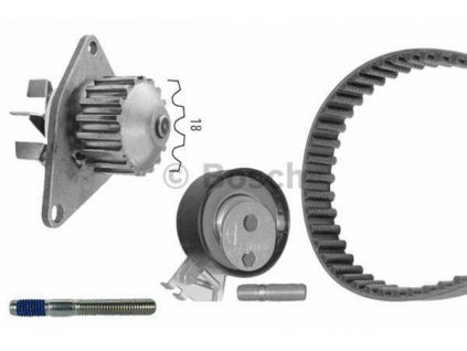 32292 rozvodova sada bosch s vodni pumpou pro motory citroen 1 4i v c2 c3 berlingo saxo xsara a nemo 1987948725 1609525180 1987946934