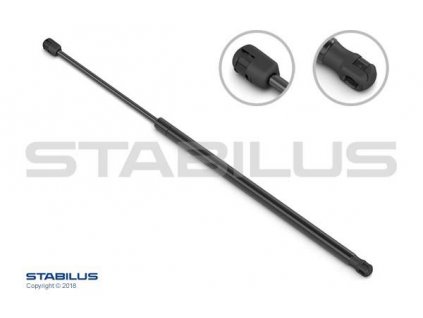 Pneumatická vzpěra 5.dveří Stabilus pro Citroen Berlingo (B9) (8731R9, plynová pružina kufru, Peugeot Partner)
