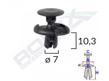 prichytka krytu plastu podbehu nadkoli krytu pod motor citroen c1 crosser aircross